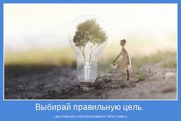 Так как достижение этой цели,изменит тебя самого. 